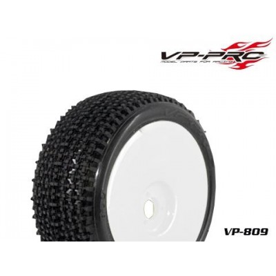 [VP PRO RACING] (1:8 ���� Ÿ�̾� �� ����)�����̵� ����Blade Evo 1/8 Buggy Rubber Tyre[Preglued][White Dish Rim]Soft Flexx �Ѻ��� 2������