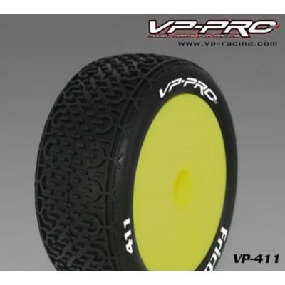 [VP PRO RACING] (����� Yellow dish rim) Friction 1:10 ���� ����� Ÿ�̾� �� ���� �ʿ� Super Flexx - �Ѻ��� 2�� ����