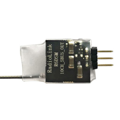 [RadioLink] ������ũ R6DSM 2.4Ghz 10ä�� SBUS/PPM ��� ����ũ�� ���ű� DSSS/FHSS