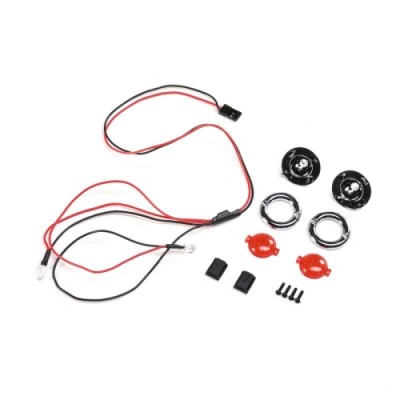 [TEAM LOSI] Front LED Headlight Set, Grave Digger: LMT