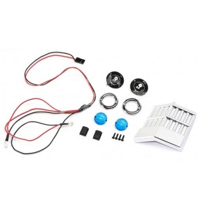 [TEAM LOSI] Front LED Lights and Grill Set, Son Uva Digger:LMT