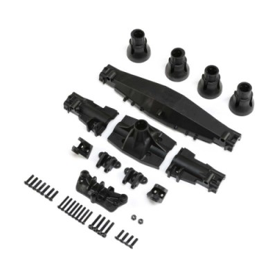 [TEAM LOSI] Axle Housing Set Complete, Rear: LMT