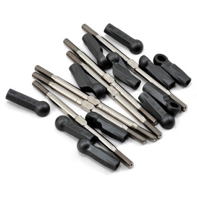 [TLR Racing] Team Losi Racing Titanium HD Turnbuckle Kit (6)