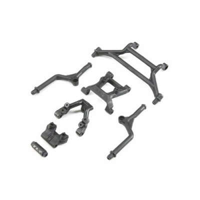 [TLR Racing] Rear Bumper Set: 22SCT 3.0