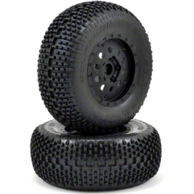 [TEAM LOSI] Premount Eclipse Tire/Wheel Front (2): XXX-SCT