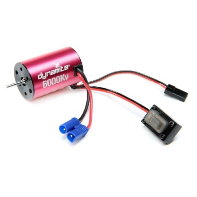 [DYNAMITE] Brushless Motor/ESC 2-in-1 Combo, 6000Kv: Mini-T 2.0 (1/18����)