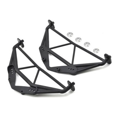 [TEAM LOSI] Body Mounts Front/Rear: Monster Truck XL