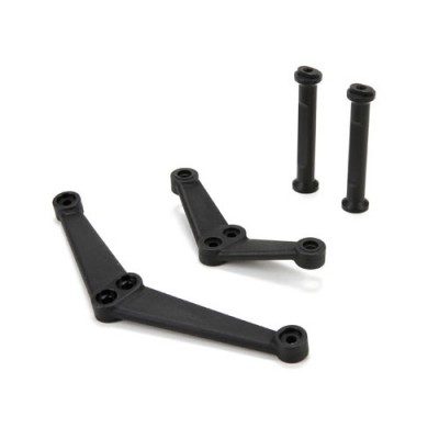 [TEAM LOSI] Chassis Stiffener, F/R: 6IX