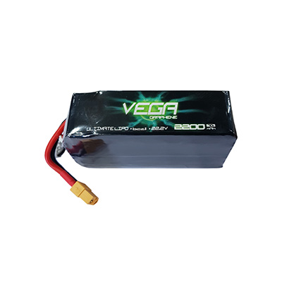 [VEGA] ���� �׷��� 22.2V 2200mAh 70C ��Ƭ������ ���͸� - XT60