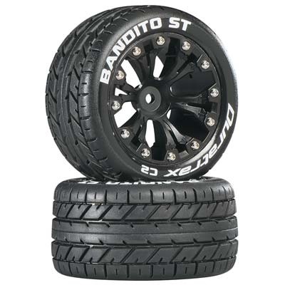[DURATRAX] Duratrax Bandito ST 2.8 2WD Mounted Rear C2 Black (2)