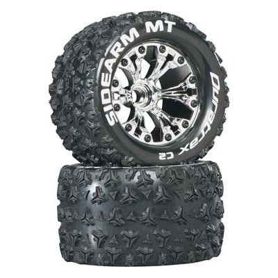 [DURATRAX] Duratrax Sidearm MT 2.8 2WD Mounted Fr C2 Chrome (2)
