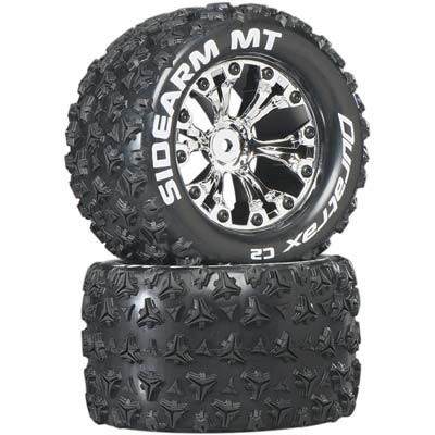 [DURATRAX] Duratrax Sidearm MT 2.8 Mounted 1/2 Offset C2 Chrm (2