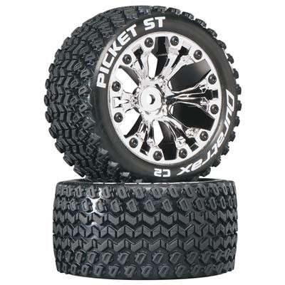 [DURATRAX] Duratrax Picket ST 2.8 2WD Mounted 1/2 Offset Chrm (2