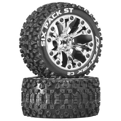 [DURATRAX] Duratrax Six Pack ST 2.8 2WD Mounted 1/2 Offset Chrm(2