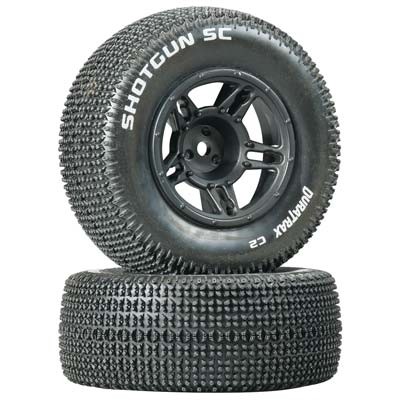 [DURATRAX] Duratrax 1/10 Shotgun SC Tire C2 Mounted Front Slash (2