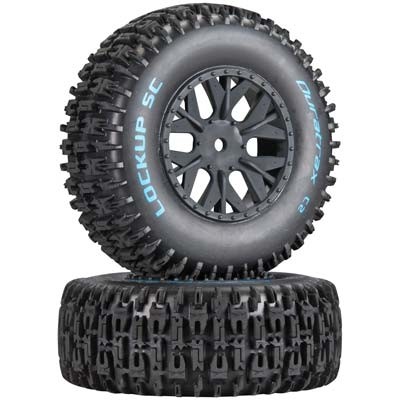 [DURATRAX] Duratrax Lockup SC Tire C2 Mounted SC10 4x4 (2)