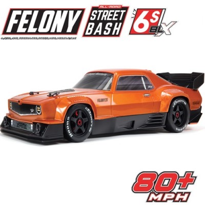[ARRMA] �Ƹ��� 1/7 ��δ� 6�� BLX �귯������ ��Ʈ��Ʈ �÷ε� �ӽ�ī RTR (Orange / ������, ���͸� �ʿ�)