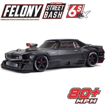 [ARRMA] �Ƹ��� 1/7 ��δ� 6�� BLX �귯������ ��Ʈ��Ʈ �÷ε� �ӽ�ī RTR (Black / ������, ���͸� �ʿ�)
