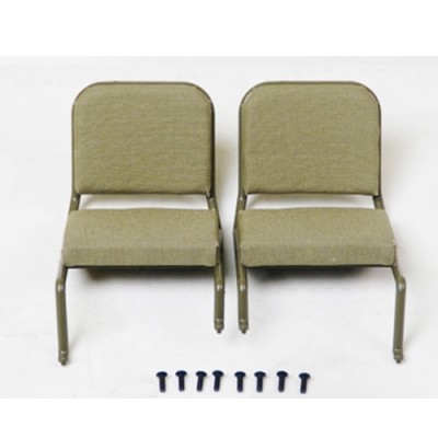 [ROC HOBBY] 1:6 1941 MB SCALER FRONT SEAT ASSEMBLY (1 Pair)