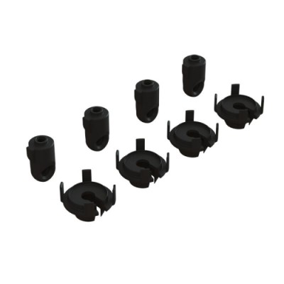 [ARRMA] ARA330740 Shock Rod End & Spring Perch Set (4 Shocks)