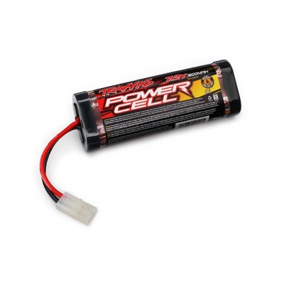 [Traxxas] 7.2V 1800mAh Power Cell NiMH ������ ���̼��� ���͸� (��ũ�������)