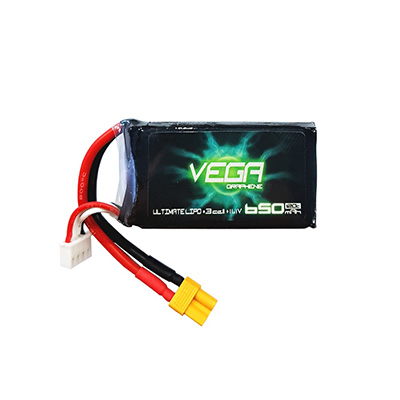 [VEGA] ���� �׷��� 11.1V 650mAh 120C ��Ƭ������ ���͸� - XT30