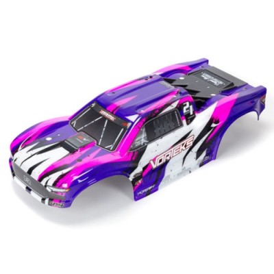 [ARRMA] ARA402327 VORTEKS 4X4 BLX PAINTED DECALED TRIMMED BODY (PURPLE)