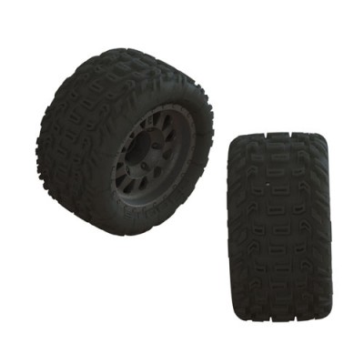 [ARRMA] ARA550091 DBOOTS KATAR TIRE SET GLUED (1 PAIR)