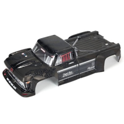 [ARRMA] ARA409009 OUTCAST 1/5 EXB PAINTED DECALED TRIMMED BODY (BLACK)