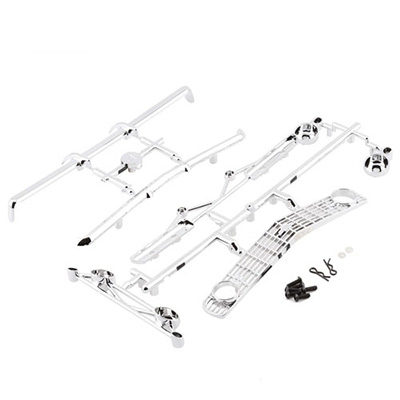 [TEAM LOSI] 1969 Chevy Camaro Body Parts Black Chrome: V100