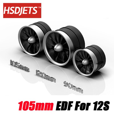 HSDJETS S-EDF 105mm For 12S (44.4v) Thrust 7.4kg - ���� ����