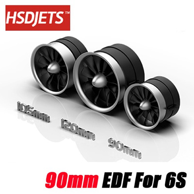 HSDJETS S-EDF 90mm For 6S (22.2v) Thrust 3.7kg - ���� ����