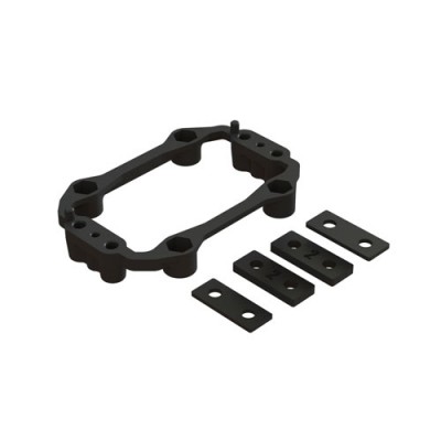 [ARRMA] ARA320650 ALUMINUM SERVO MOUNT PLASTIC HOLDER SET