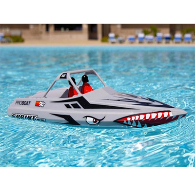 [PROBOAT] Sprintjet 9-inch Self-Right Jet Boat RTR, Silver - ���͸�, ������ ����