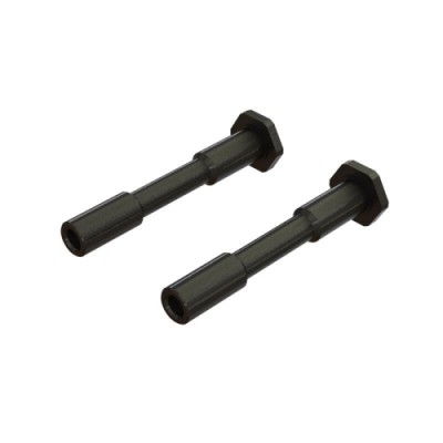 [ARRMA] ARA340186 Steel Steering Post 6x42mm Black (2)