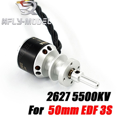 [XFLY] 2627-KV5500 3S Outrunner Brushless Motor - 50mm ��Ʈ�� ����