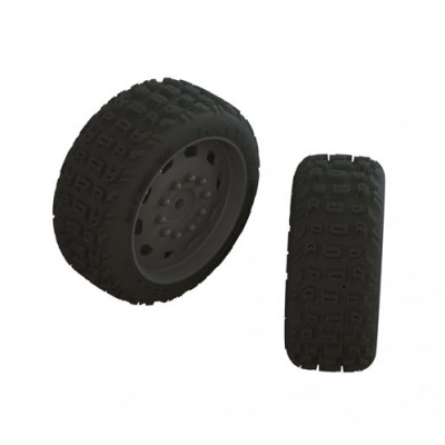 [ARRMA] ARA550083 dBoots KATAR 35/085 2.4 Tire Set Glued (1 Pair)
