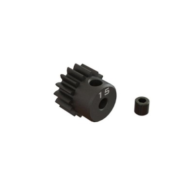 [ARRMA] ARA311077 15T 0.8Mod 1/8��ġ Bore CNC Steel Pinion Gear