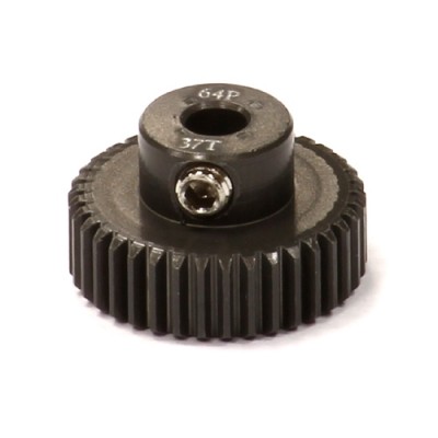 [INTEGY] Billet Machined Hard Anodized Aluminum 64 Pitch Pinion 18 Teeth for 0.125 Shaft
