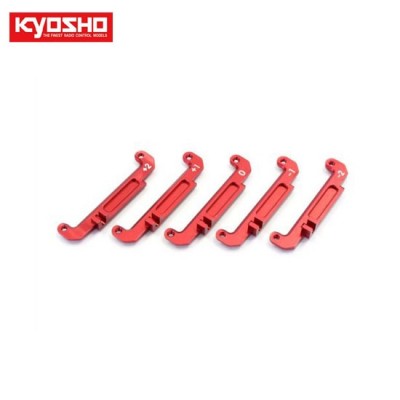 [KYOSHO] Setting Steering Plate Set (Red)