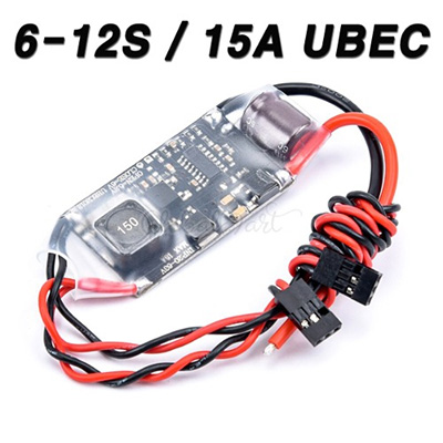 UBEC 15A ���ַ����� (�Է� 22.2V ~ 44.4V / ��� 5V 15A)