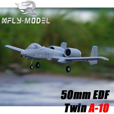 [XFLY] 1000mm Ʈ�� ��Ʈ��ü Twin EDF A-10 PNP (����, ���ӱ�, ���� ����)