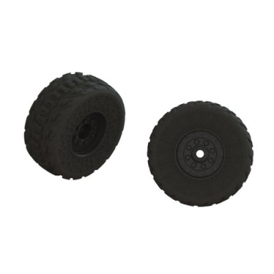 [ARRMA] ARA550107 dBoots FIRETEAM Tire Set, Glued (2)