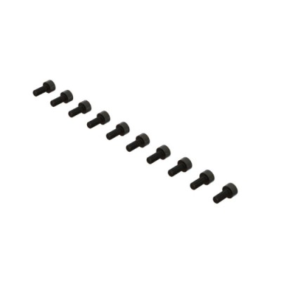 [ARRMA] ARA702008 Cap Head Hex Machine Screw, M2.5x6mm (10)