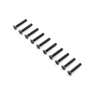 [TLR Racing] Flat Head Screws M5x30mm (10)