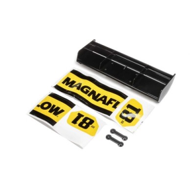 [TEAM LOSI] Wing, Magnaflow, Black: DBXL 2.0
