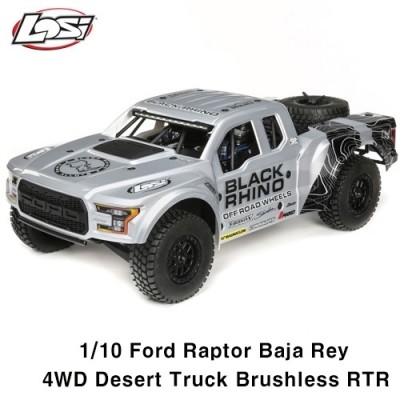 [TEAM LOSI] [���左�� ���ڷ���]1/10 Black Rhino Ford Raptor Baja Rey 4WD Brushless RTR with SMART
