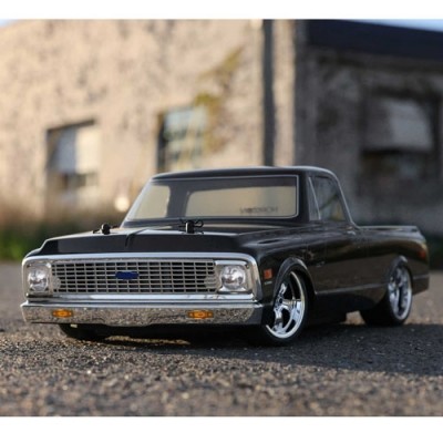 [TEAM LOSI] 1/10 1972 Chevy C10 Pickup Truck V100 AWD RTR, Black - ���͸�, ������ �ʿ�