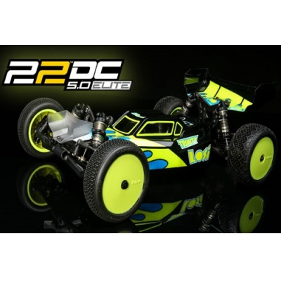 [TLR Racing] ���α� ���� 1/10 22 5.0 2WD DC ELITE Race Kit, Dirt/Clay - ������ �ʿ�
