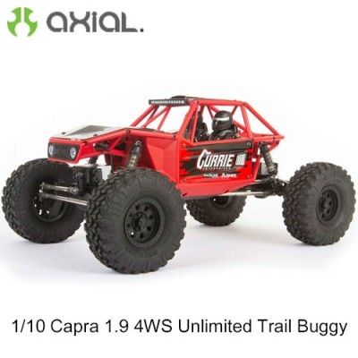 [Axial] ī���� �����Ϸ� 4WS ���� 1/10 Capra 1.9 4WS Unlimited Trail Buggy RTR, Red - ���͸�, ������ �ʿ�